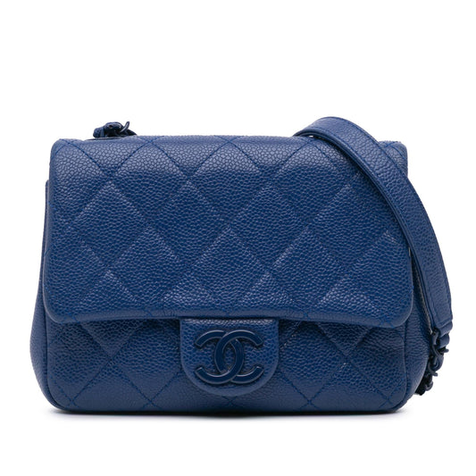 Chanel Mini Square Caviar Incognito Flap