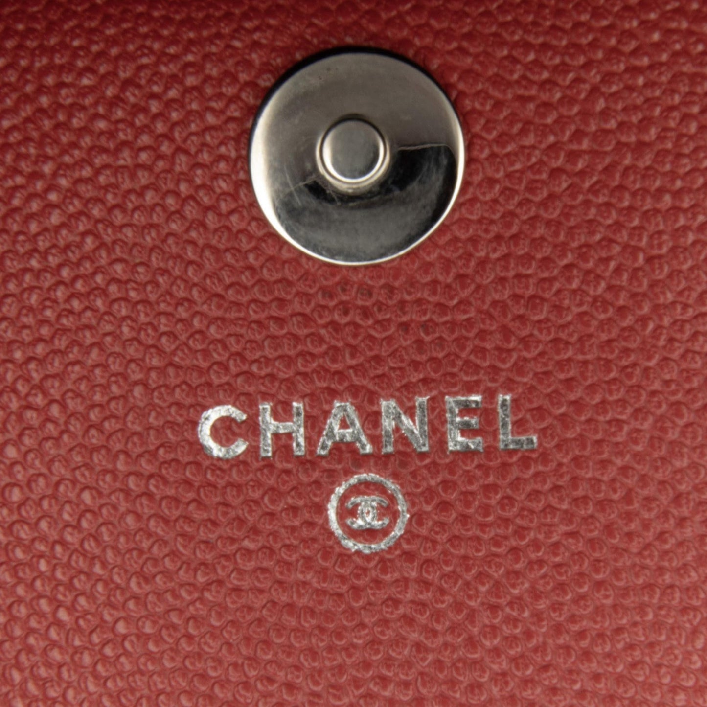 Chanel Mini Square Caviar Wallet on Chain (SHG-xhNJS8)