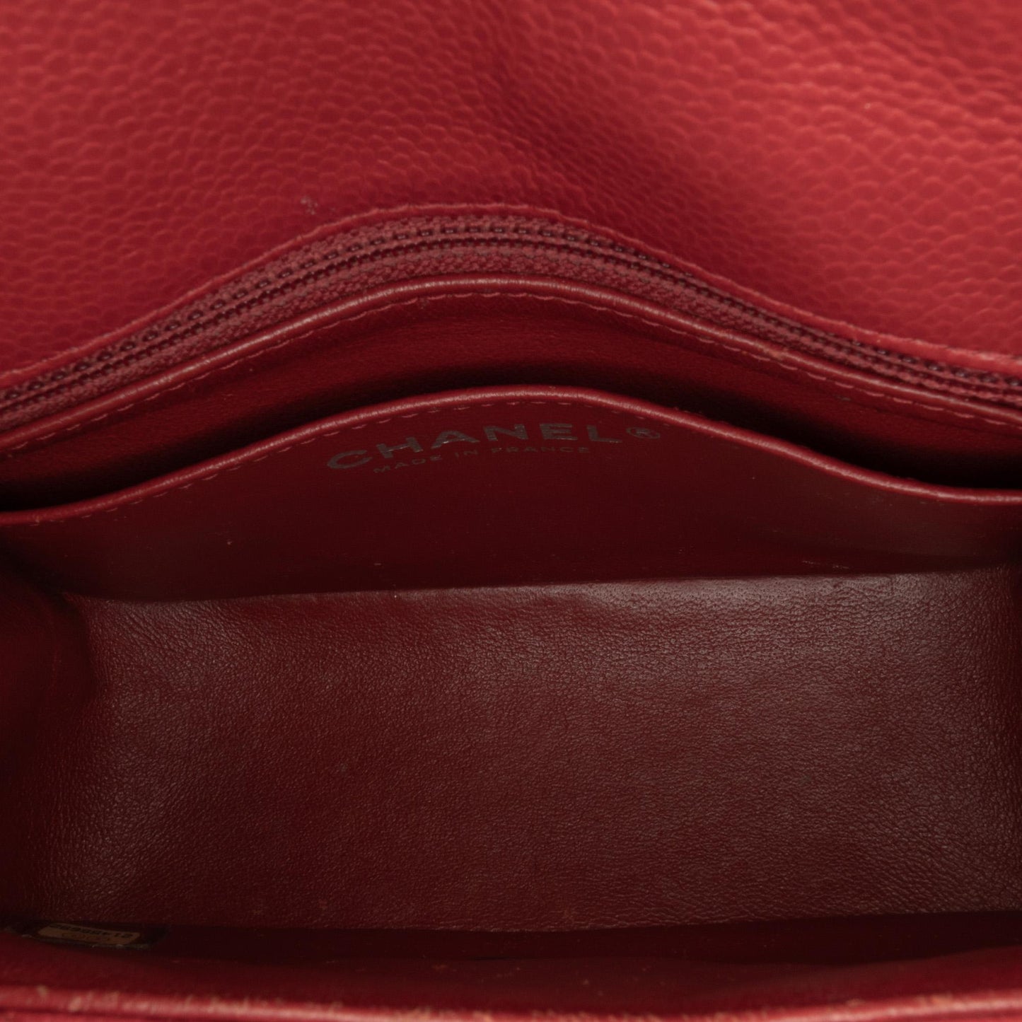 Chanel Mini Square Classic Caviar Single Flap (SHG-ASetQj)