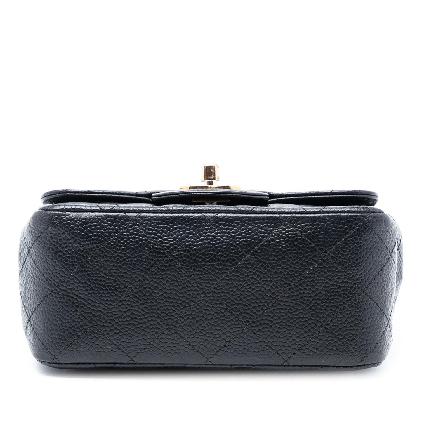 Chanel Mini Square Classic Caviar Single Flap
