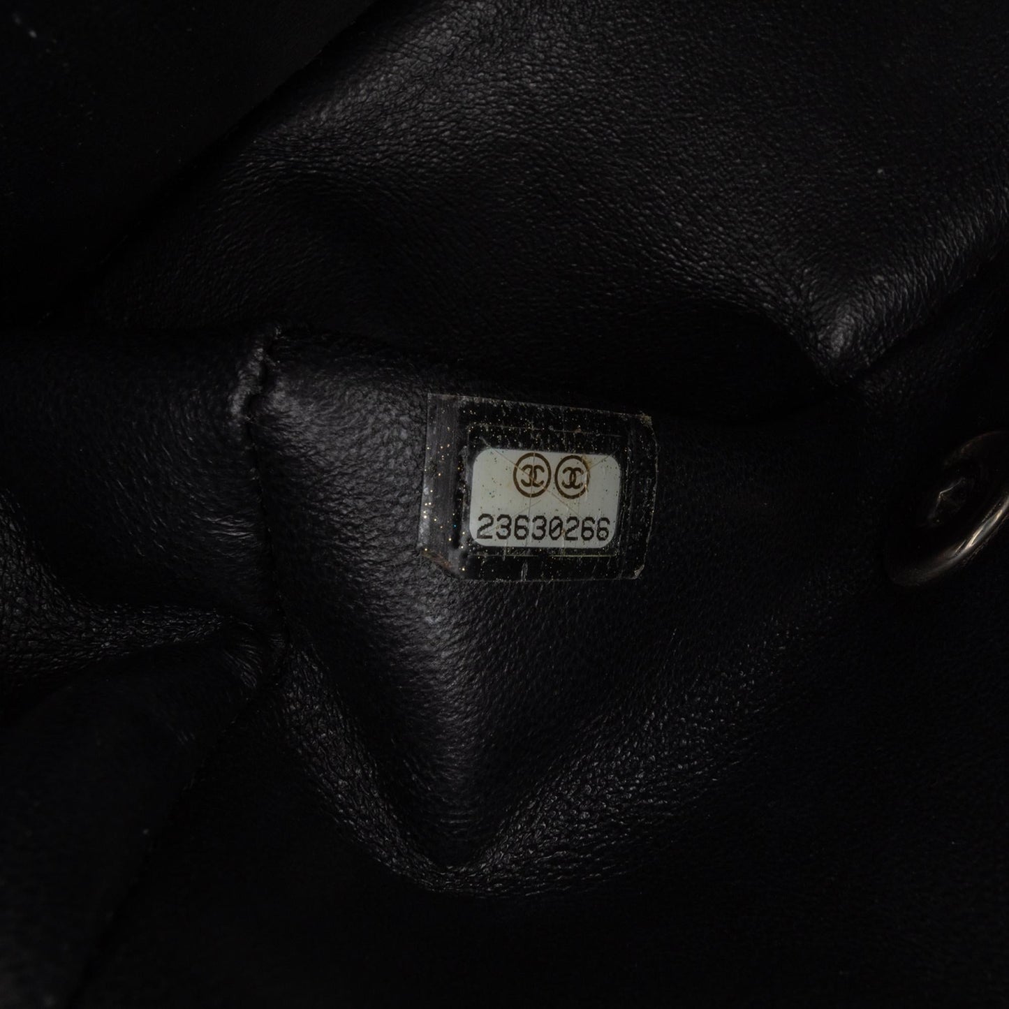 Chanel Mini Square Classic Chevron Patent Flap