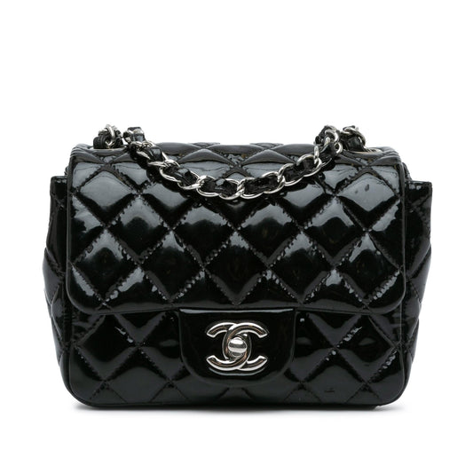 Luxury Chanel Mini Square Classic Patent Single Flap (SHG-vfasYd)