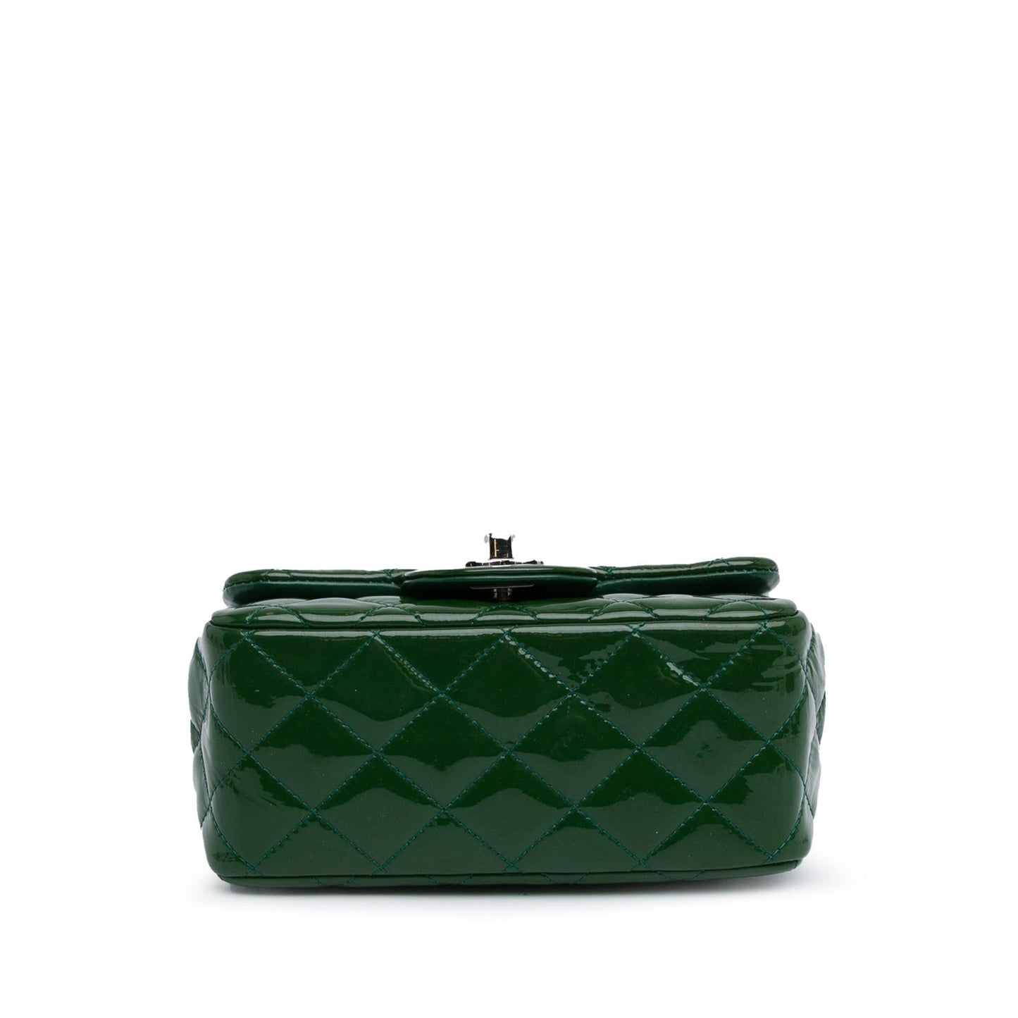 Luxury Chanel Mini Square Classic Patent Single Flap (SHG-kyvpJB)