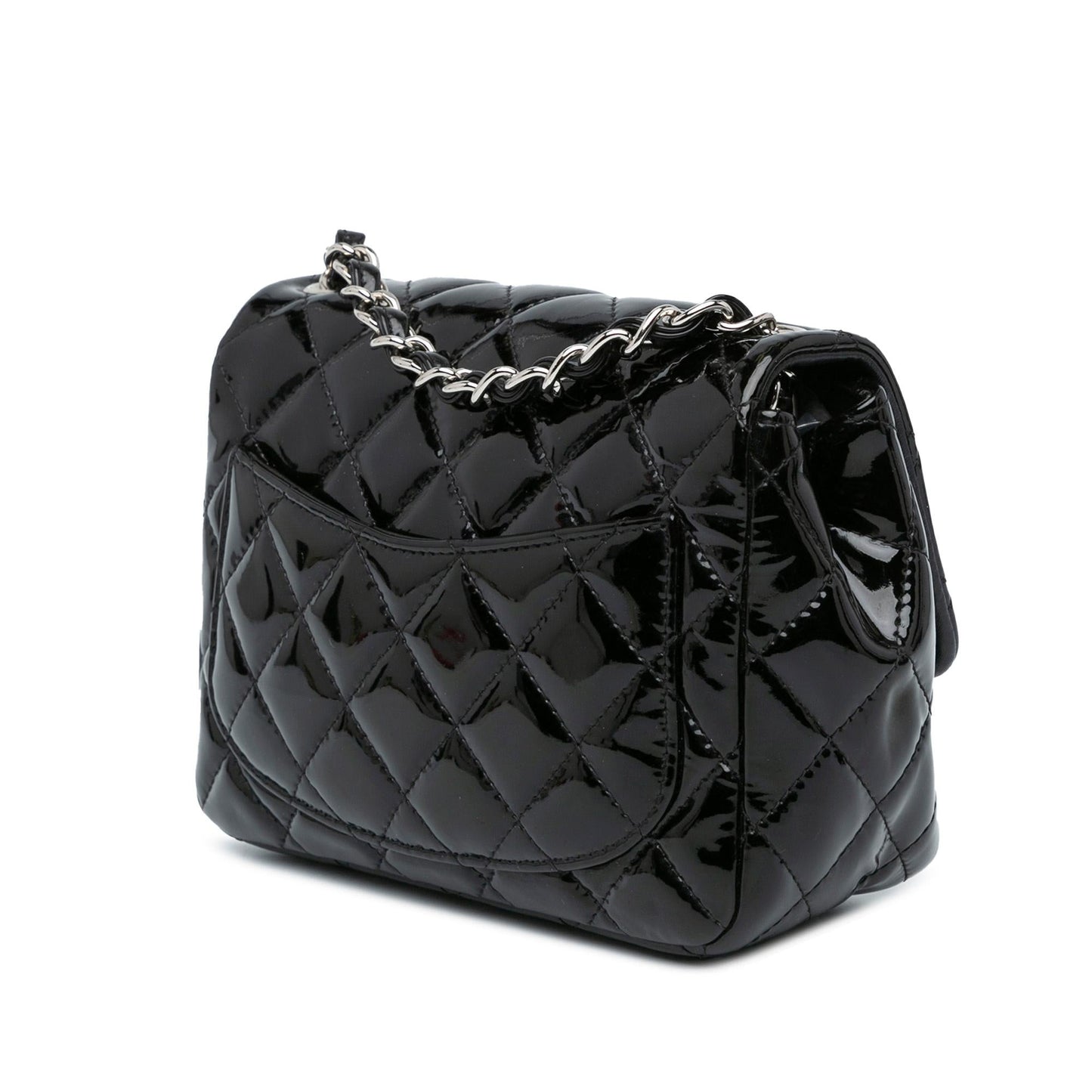 Luxury Chanel Mini Square Classic Patent Single Flap (SHG-0hjZ92)