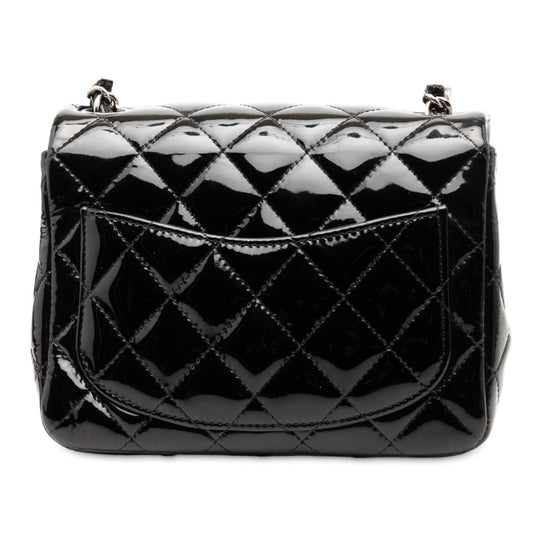 Chanel Mini Square Classic Patent Single Flap