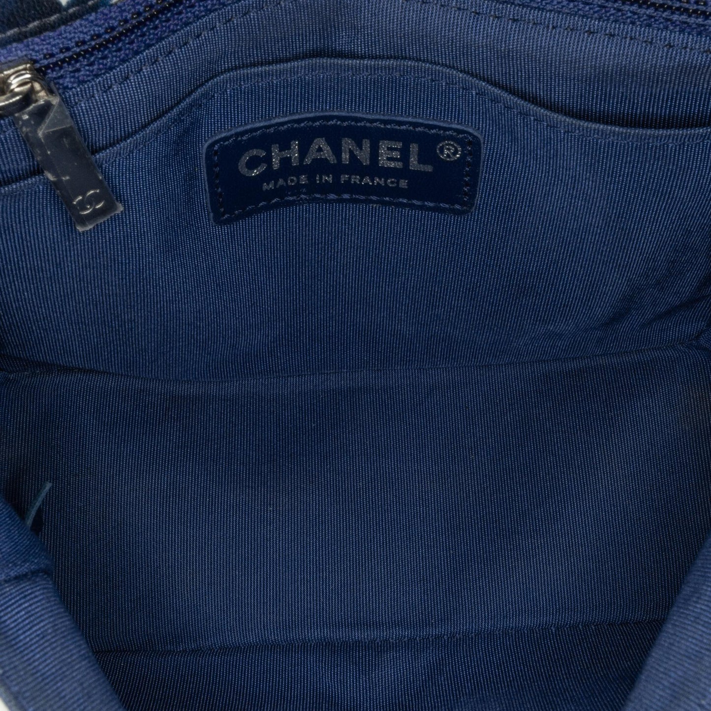 Chanel Mini Square Classic Printed Lambskin Airlines Flap (SHG-R7zeor)