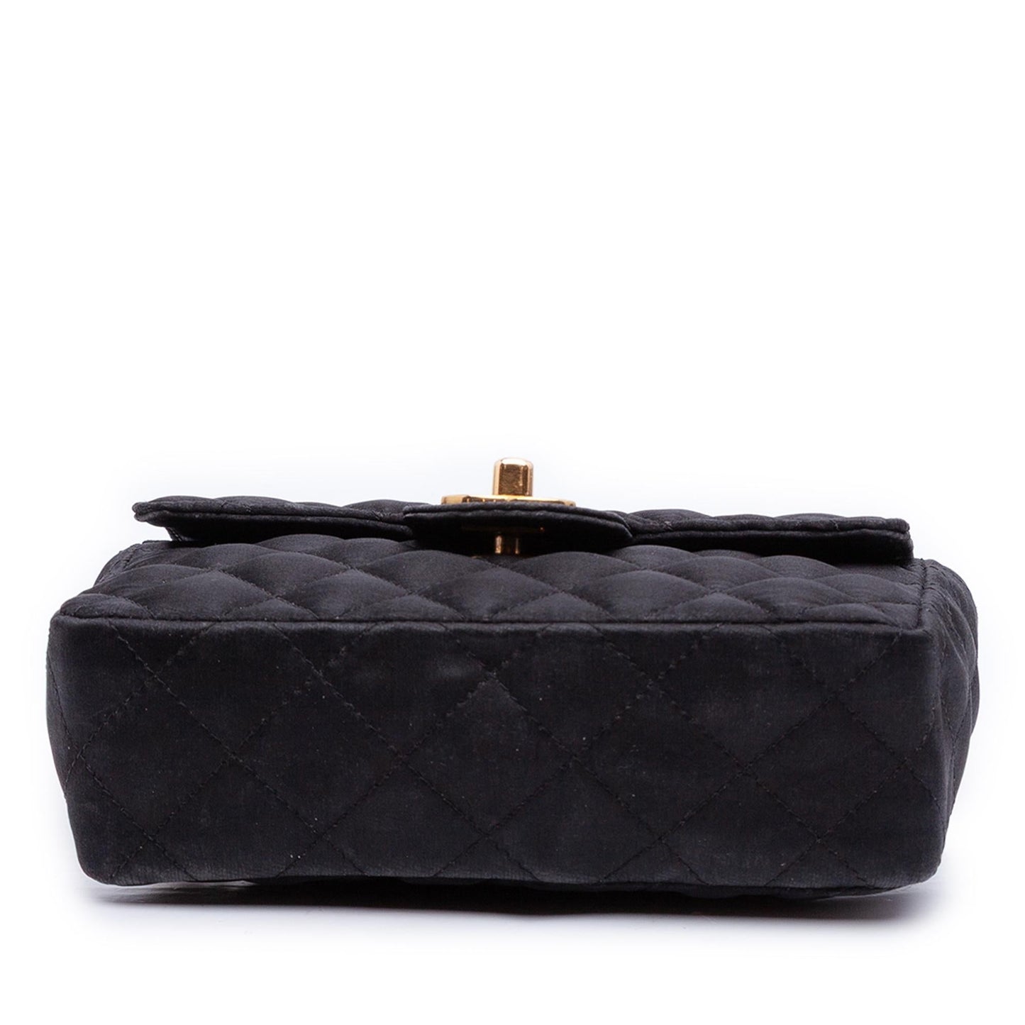Chanel Mini Square Classic Satin Single Flap