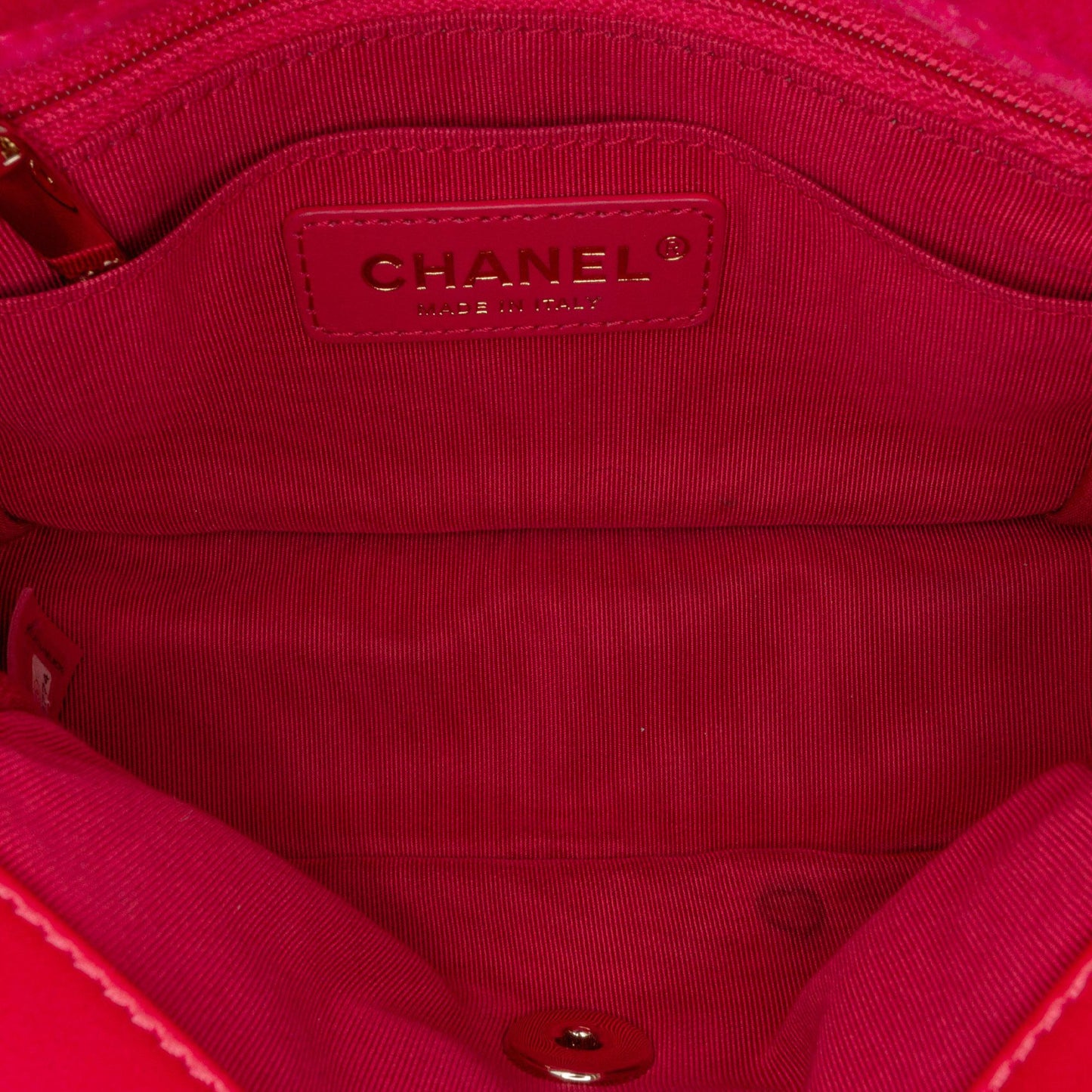 Chanel Mini Square Classic Velvet Pearl Crush Single Flap