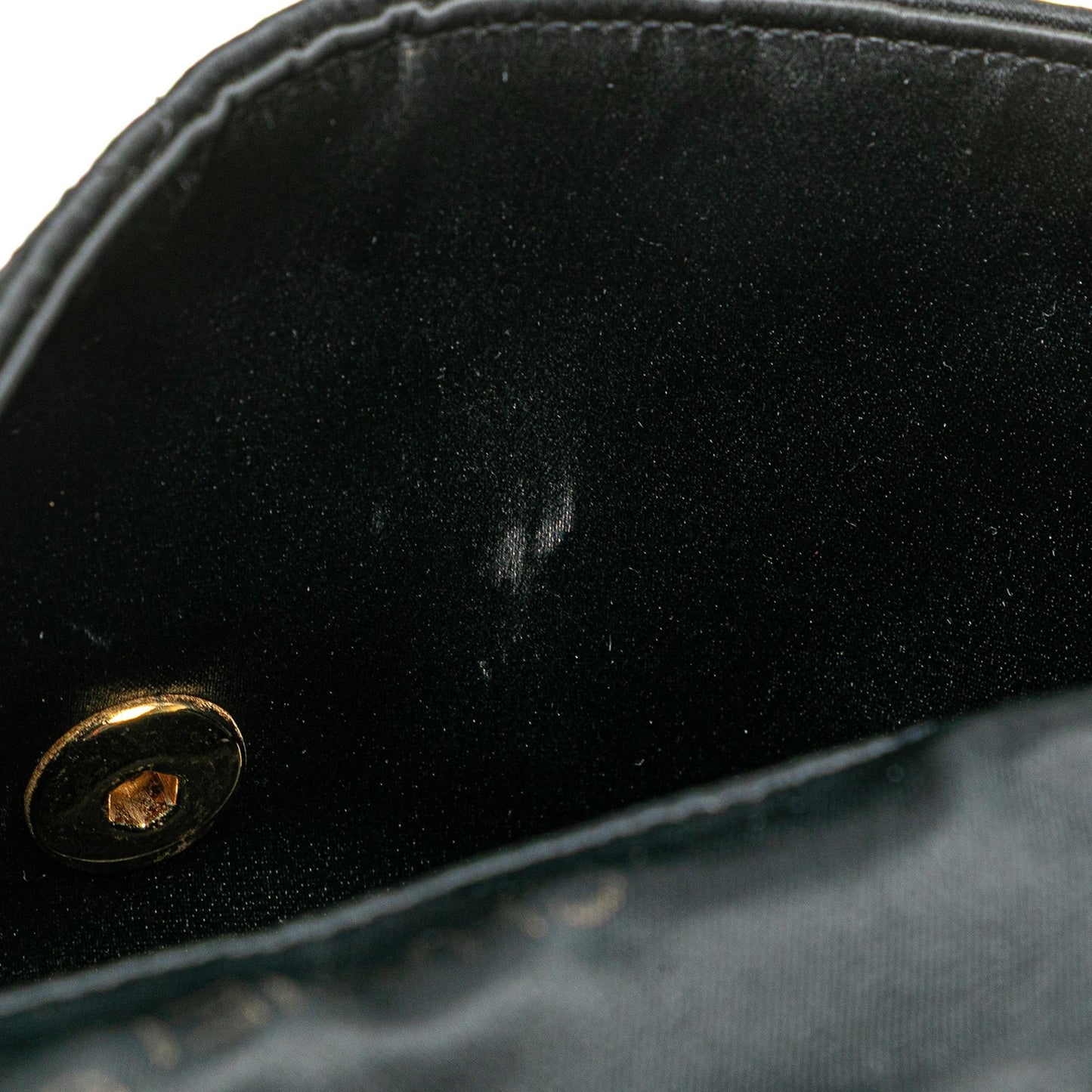 Chanel Mini Square Quilted Satin Single Flap