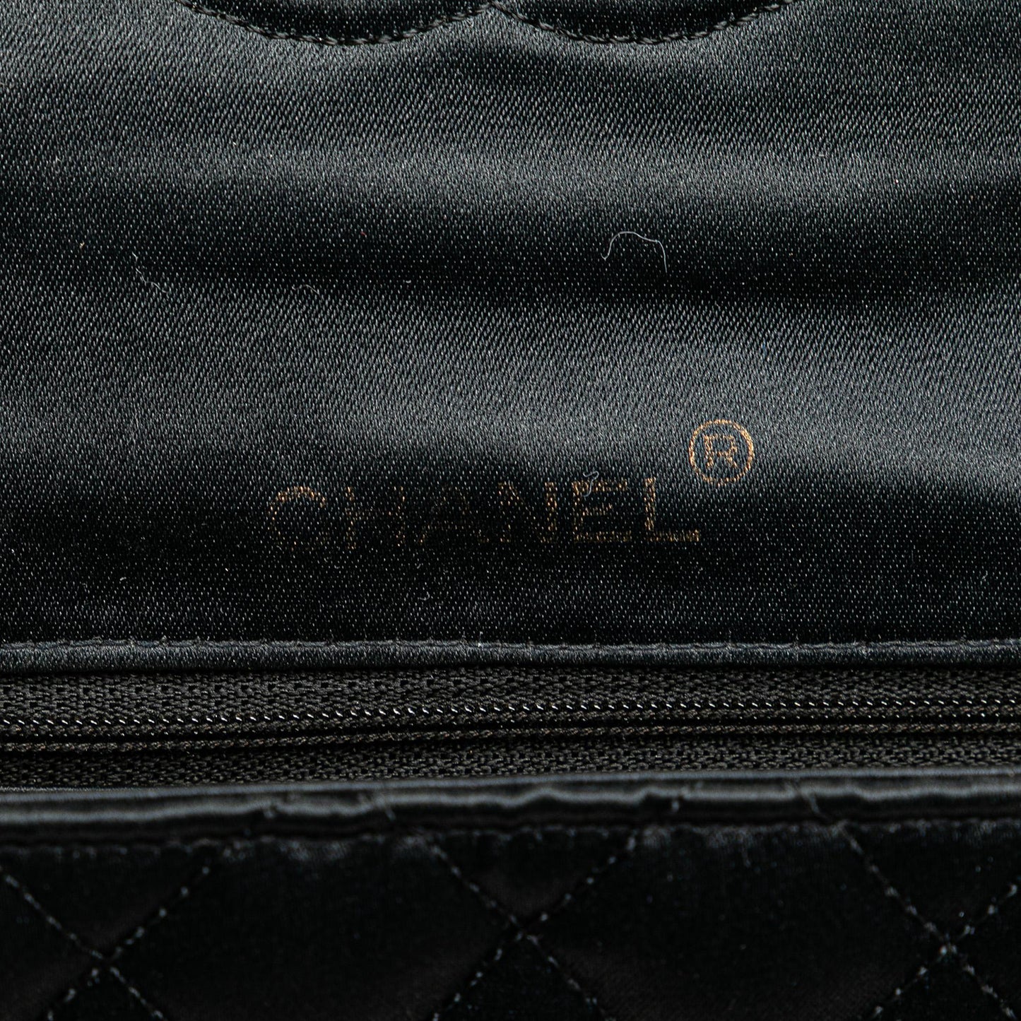 Chanel Mini Square Quilted Satin Single Flap