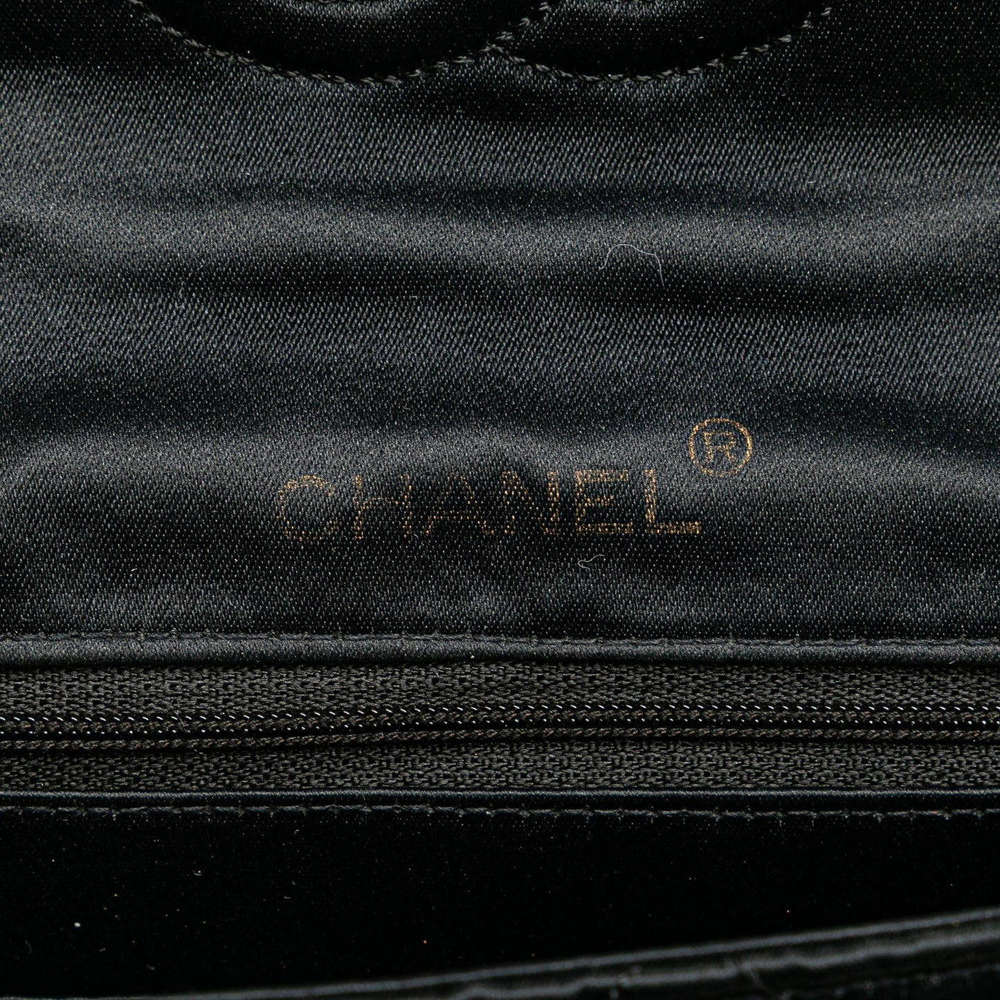 Chanel Mini Square Quilted Satin Single Flap