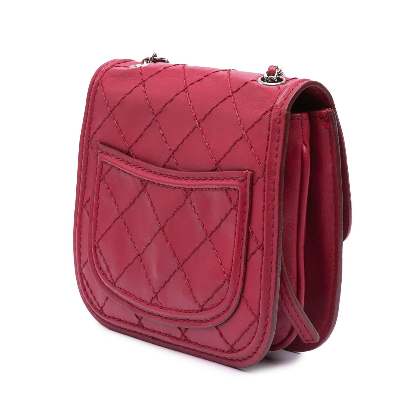 Chanel Mini Stitched Calfskin Citizen Flap