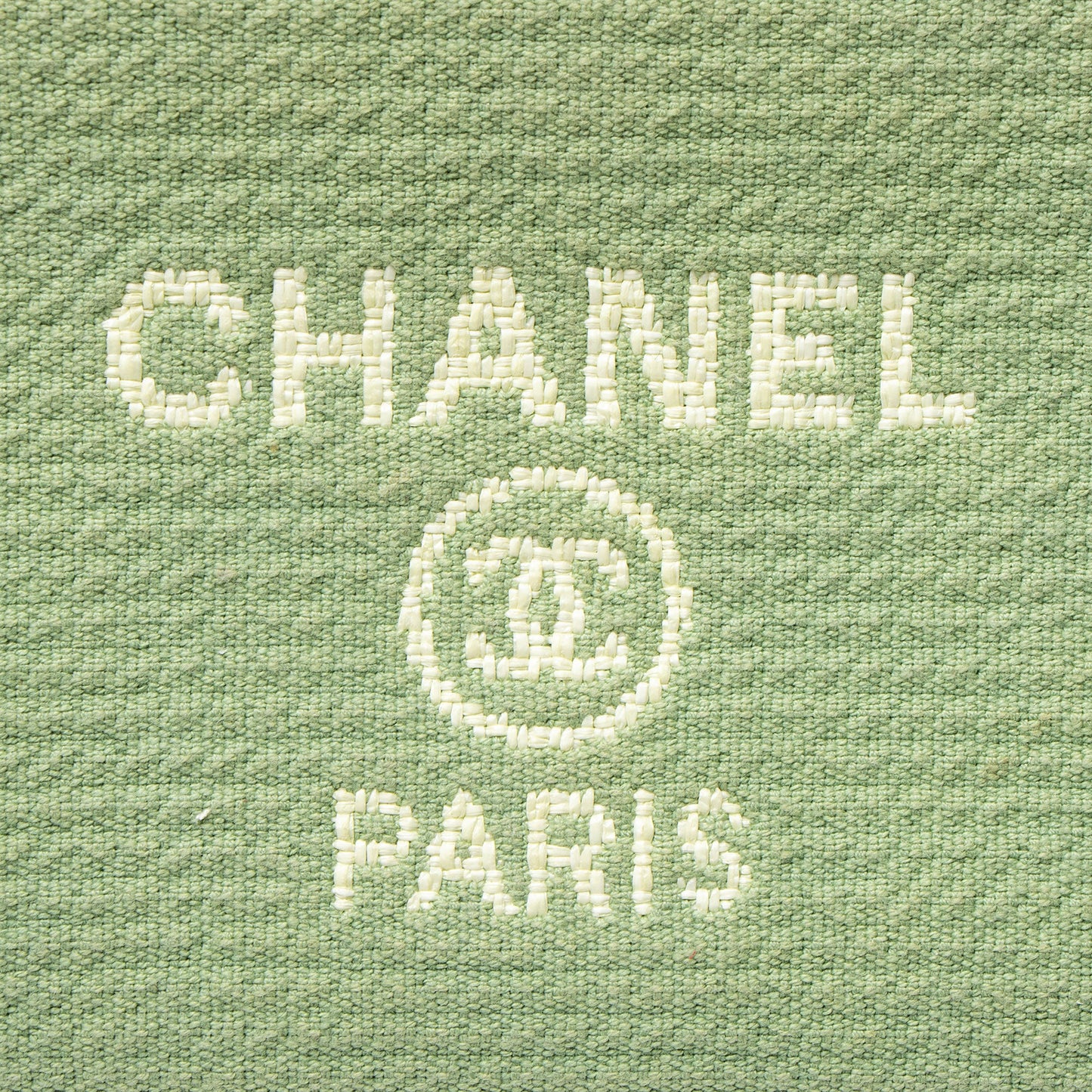 Chanel Mixed Fibers Deauville Pochette