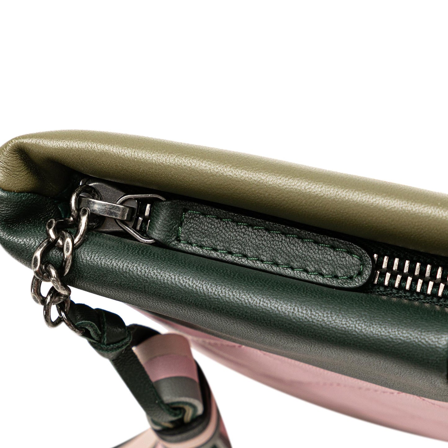 Chanel Multicolor Quilted Patchwork Pouch (SHG-oCFnuX)