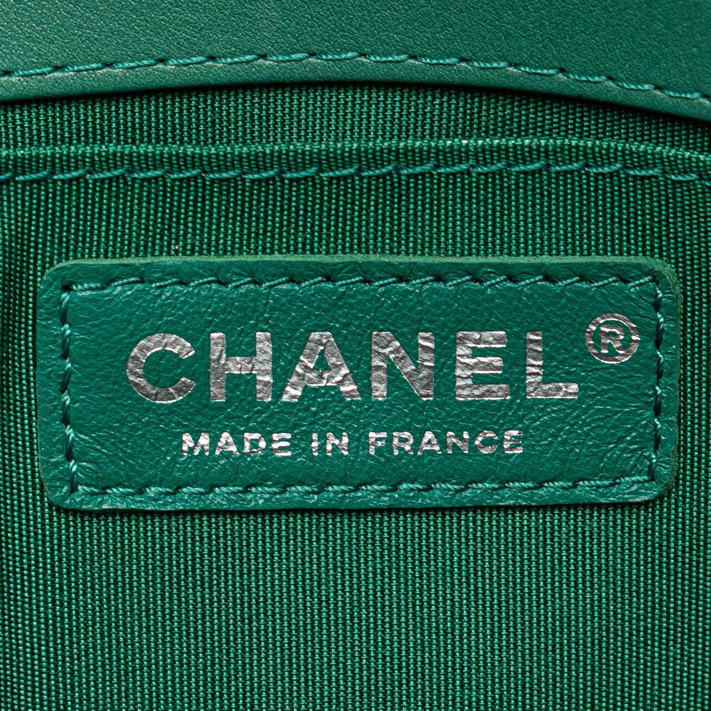 Chanel New Medium Braided Chevron Lambskin Boy Flap