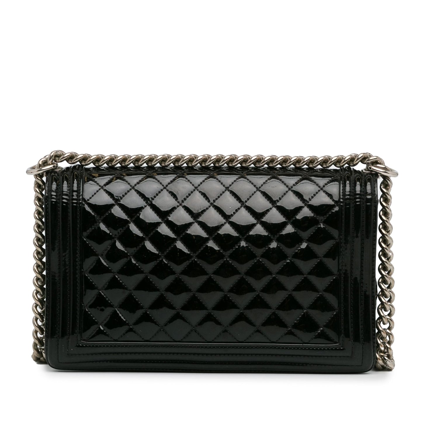 Luxury Chanel New Medium Patent Boy Flap (SHG-qryhXJ)