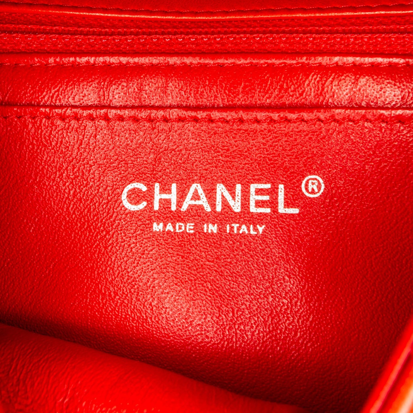 Chanel New Mini Rectangular Classic Lambskin Single Flap