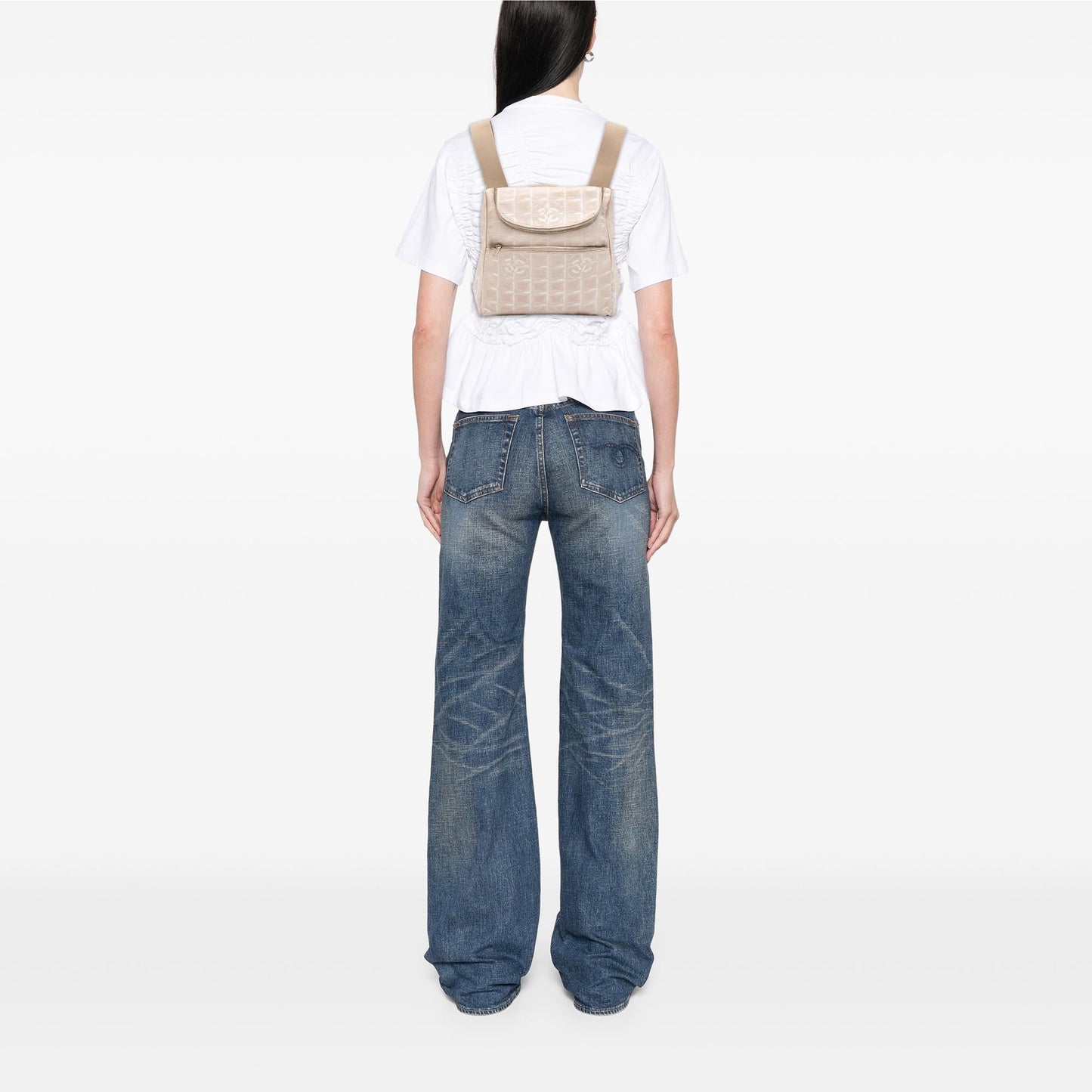 Chanel New Travel Line Nylon Backpack