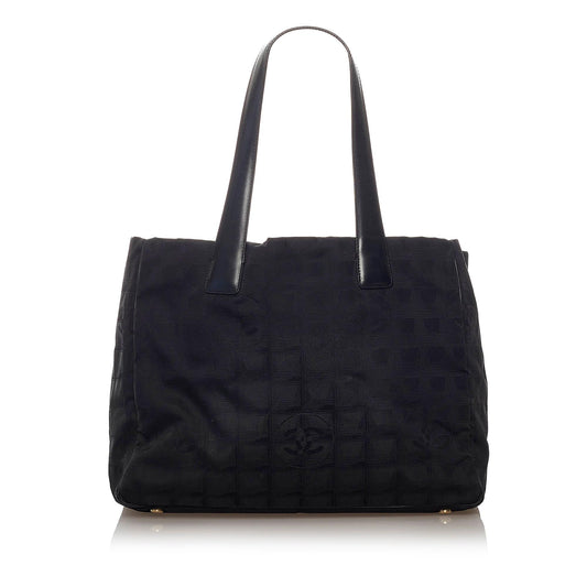 Chanel New Travel Line Nylon Tote Bag (SHG-28226)