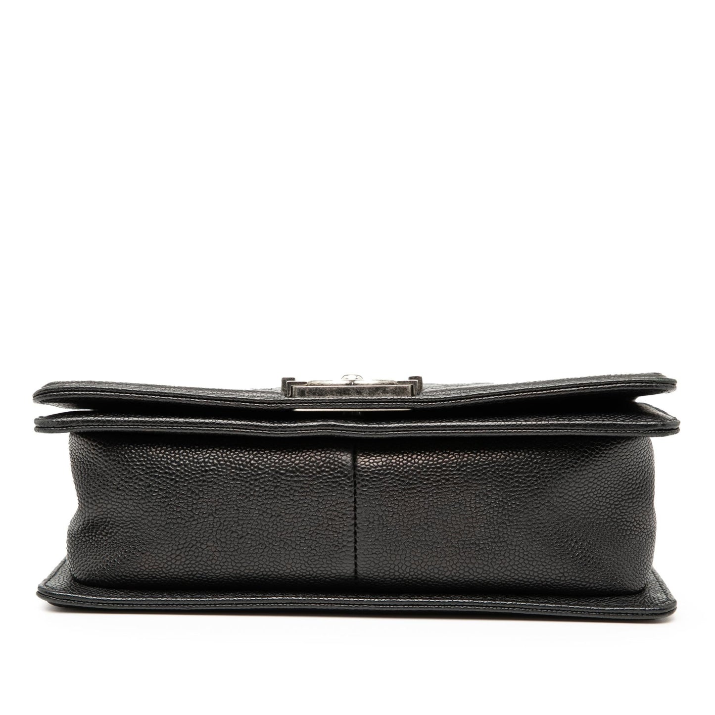 Chanel Old Medium Quilted Caviar Boy Flap