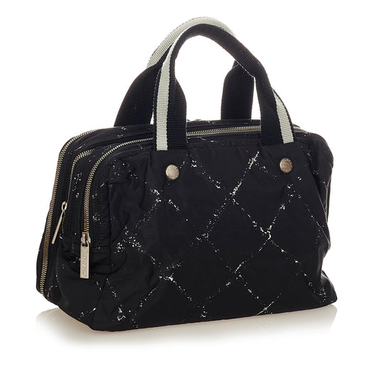 Chanel Old Travel Line Nylon Handbag (SHG-24727)