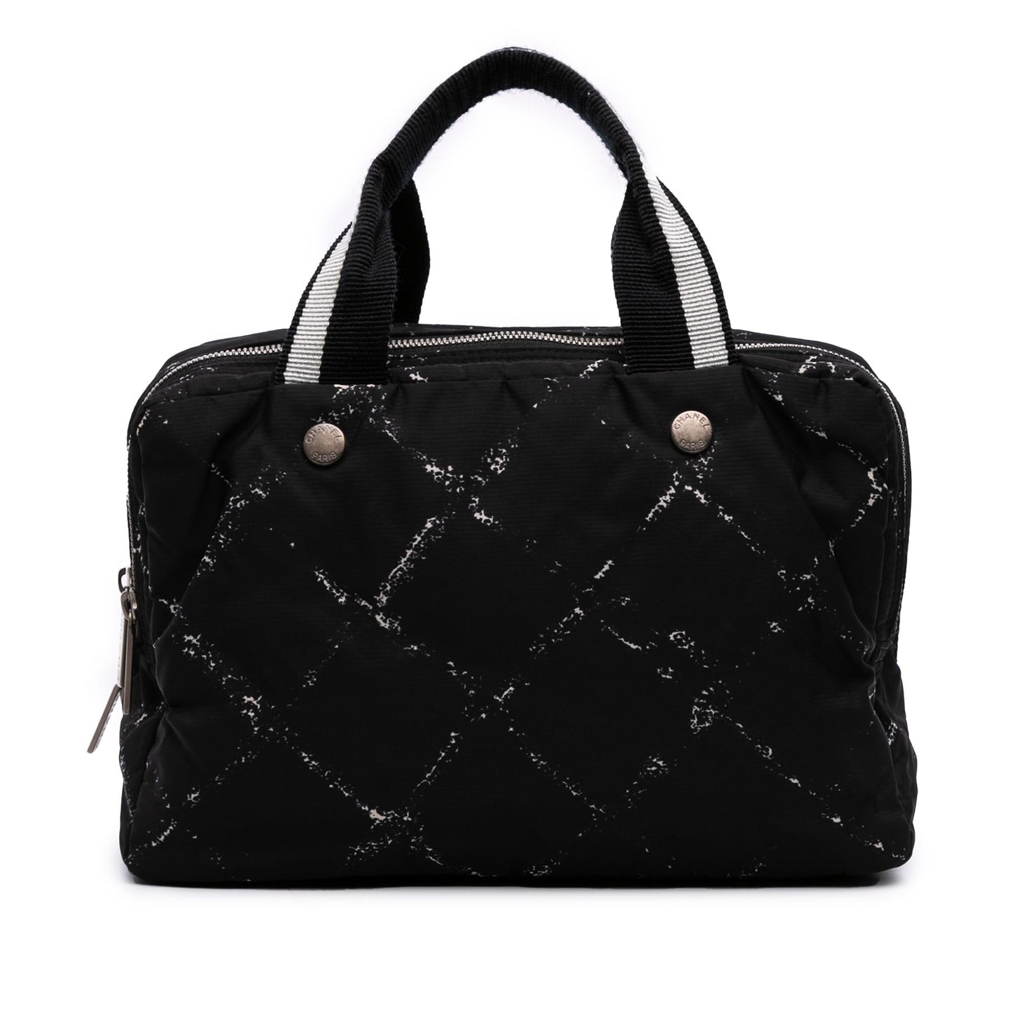 Chanel Old Travel Line Nylon Handbag