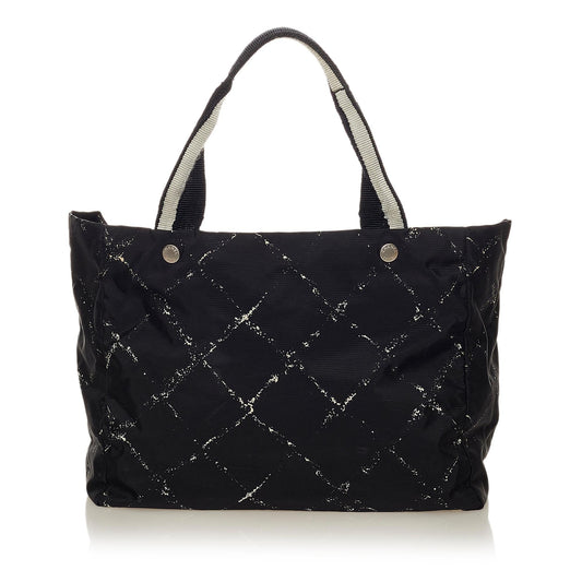 Chanel Old Travel Line Nylon Tote Bag (SHG-27920)
