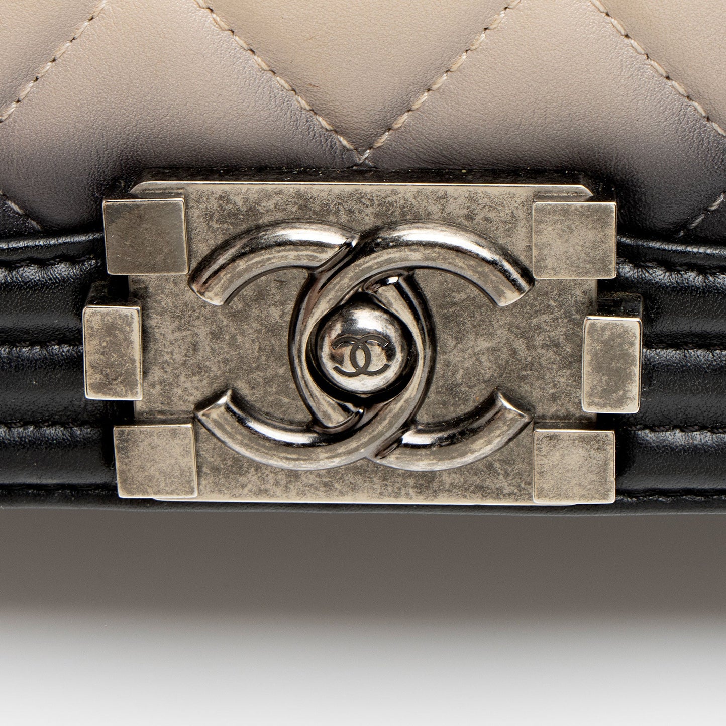 Chanel Ombre Lambskin New Medium Boy Bag