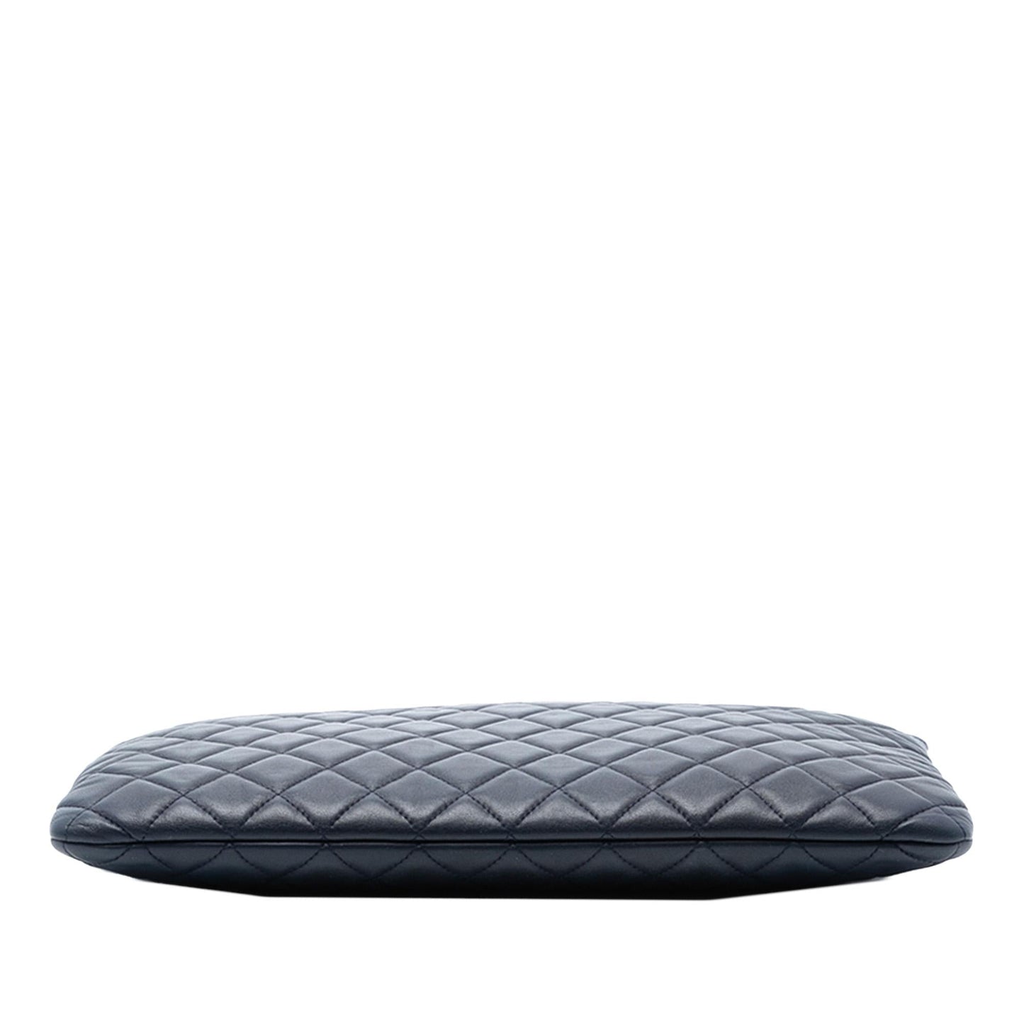 Chanel Paris Dubai Large CC Quilted Lambskin O Case Clutch