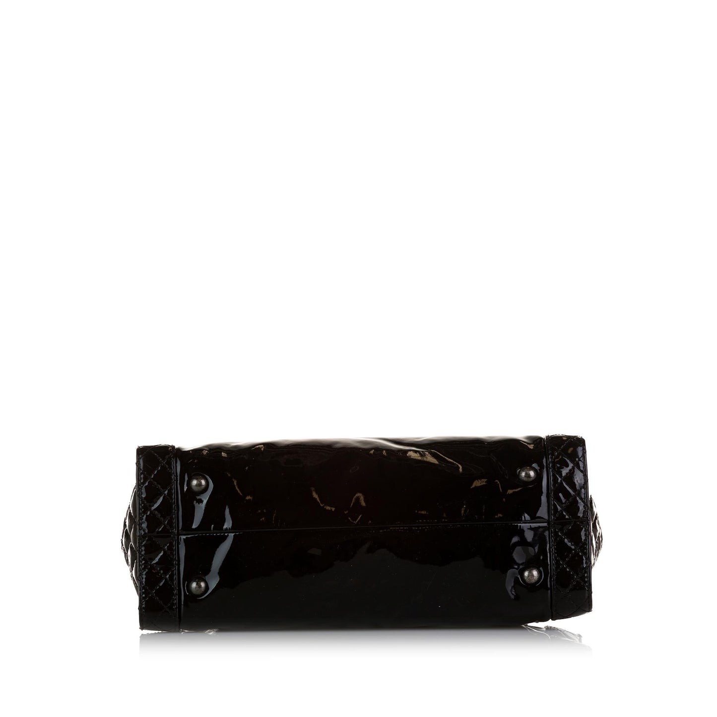 Chanel Patent Boy Reverso Shopping Tote