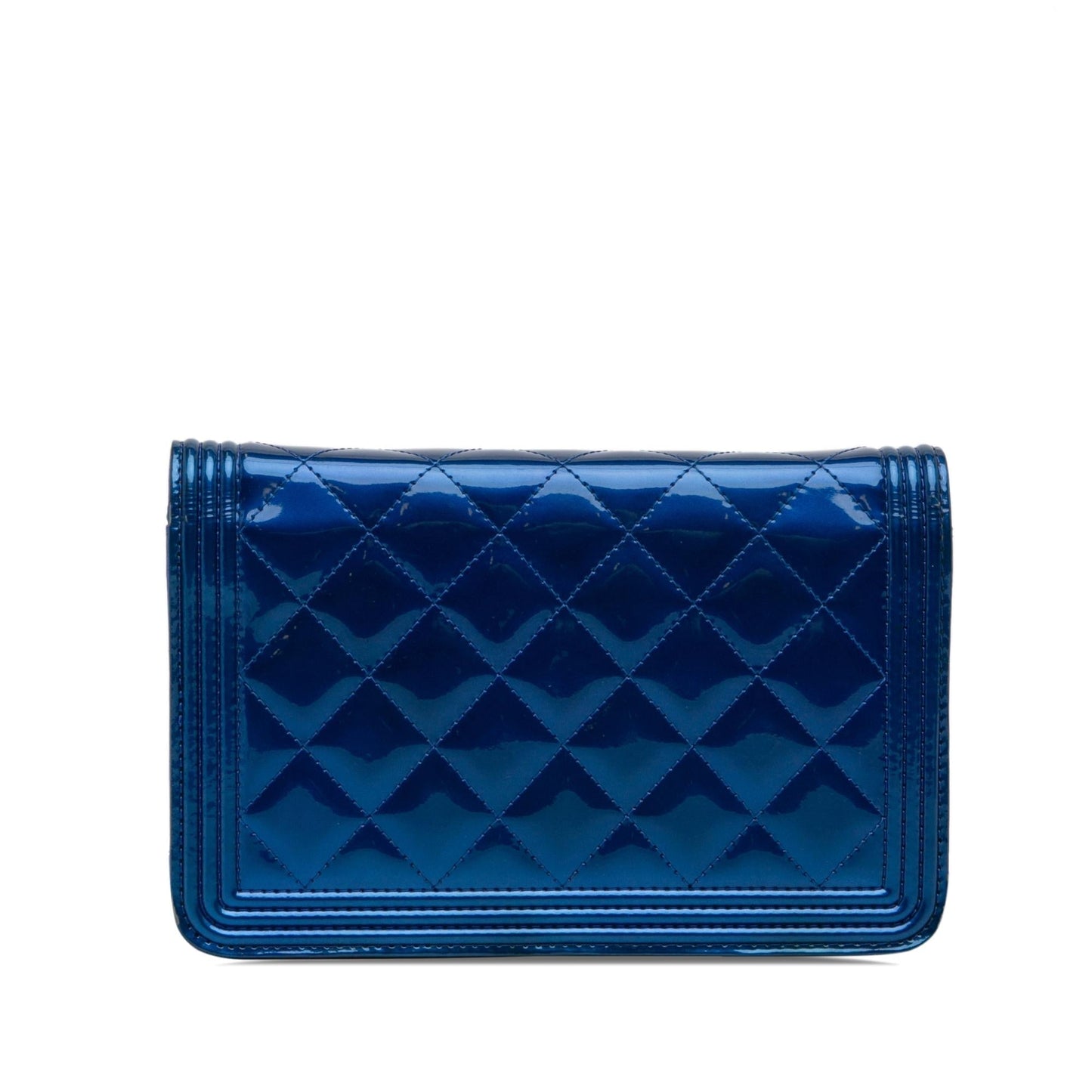 Luxury Chanel Patent Boy Wallet on Chain (SHG-0Lw1R6)