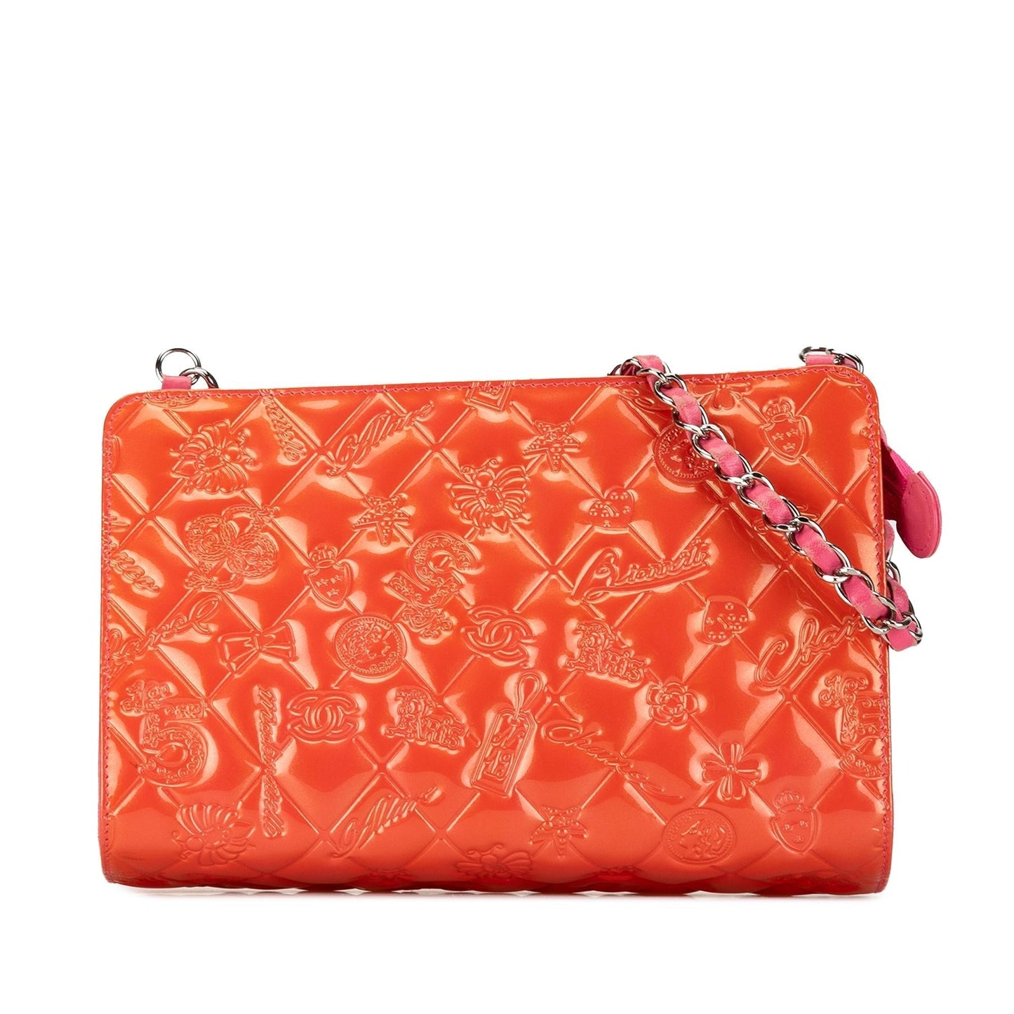 Luxury Chanel Patent Calfskin Lucky Symbols Shoulder Bag (SHG-ZPRkza)