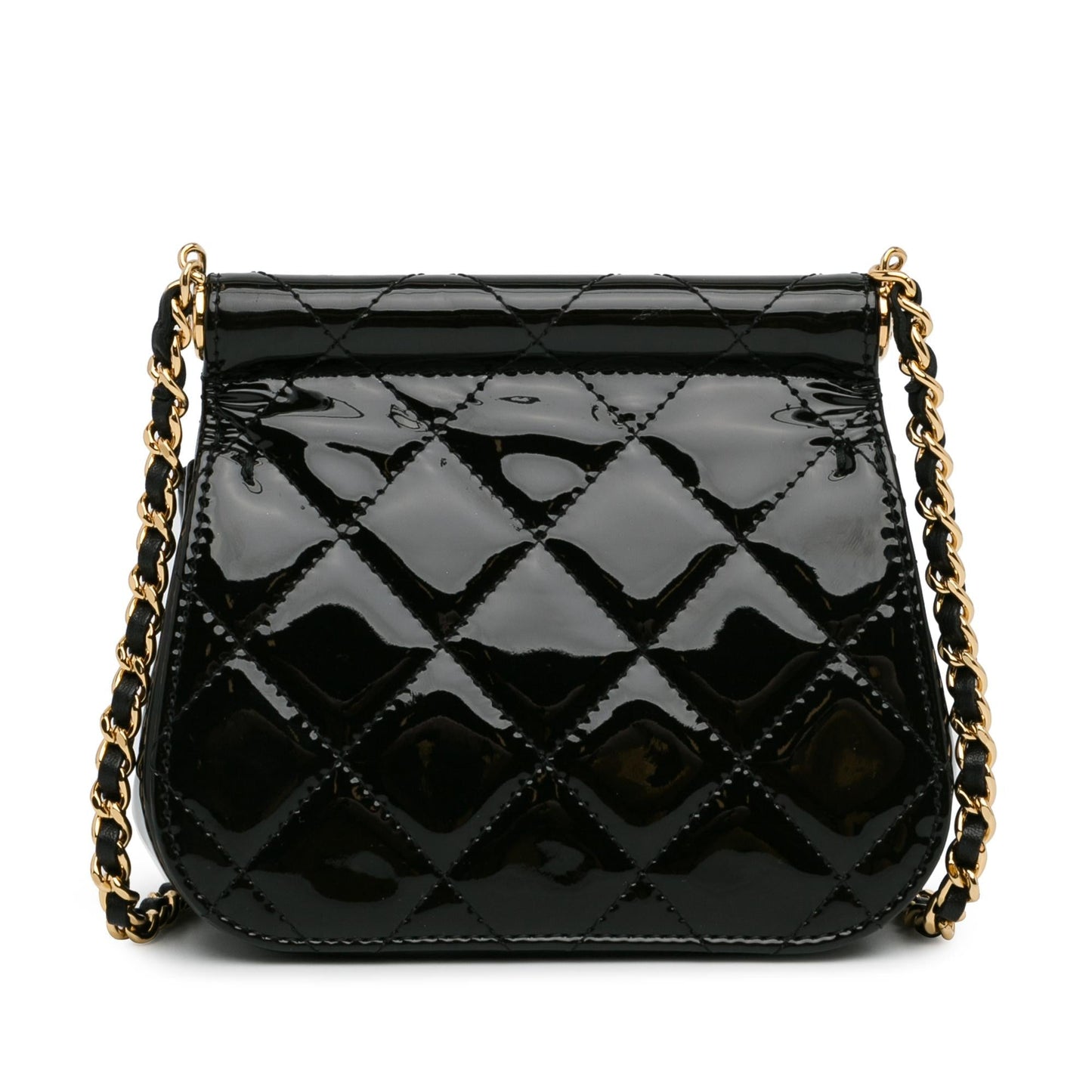 Luxury Chanel Patent Frame Clutch Flap with Chain (SHG-kmbz5Y)