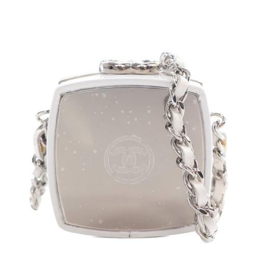 Luxury Chanel Patent Goatskin Make-Up Box Clutch With Chain (SHG-cNmuxS)