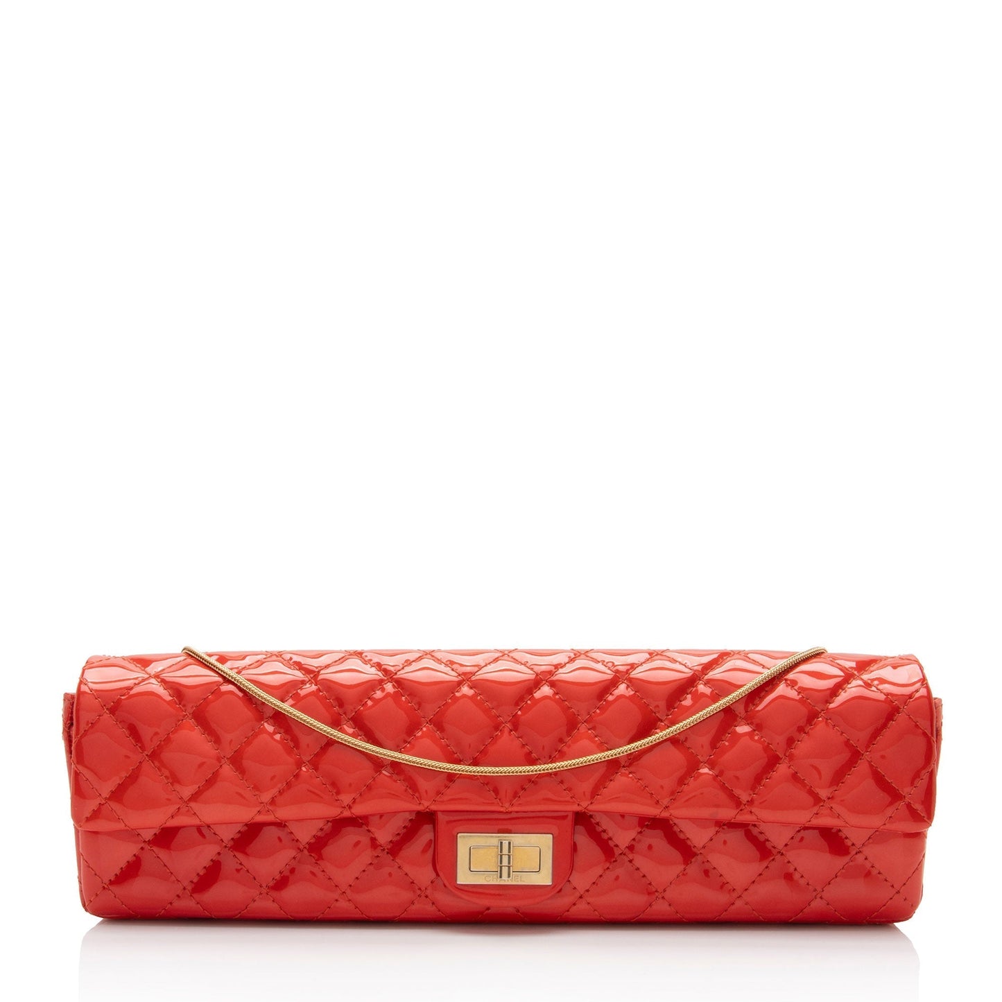 Luxury Chanel Patent Leather 2.55 Reissue E/W Clutch (SHF-Og65LE)