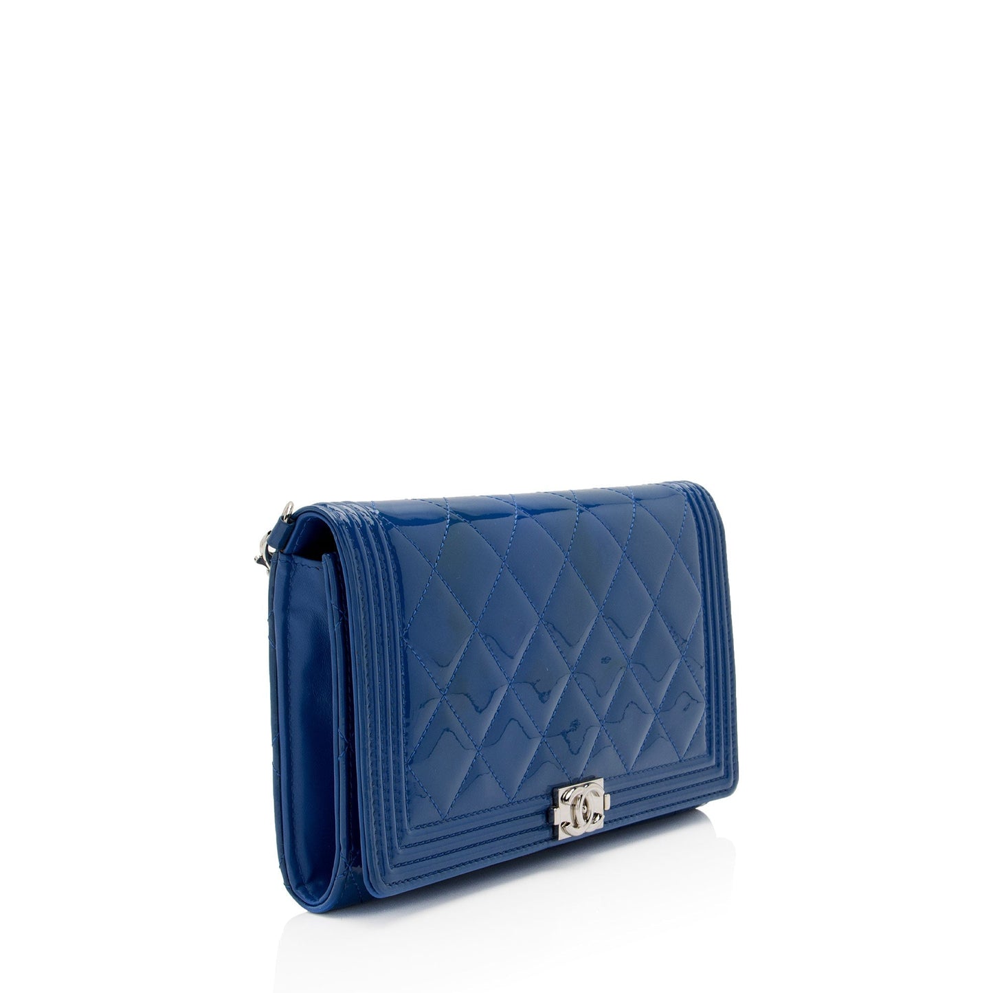 Luxury Chanel Patent Leather Boy Clutch on Chain Bag (SHF-56IpnS)