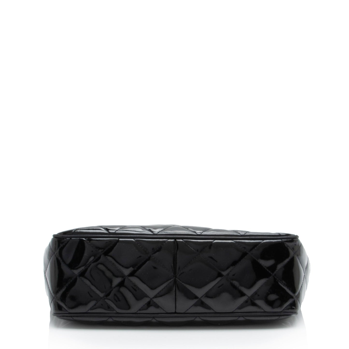 Luxury Chanel Vintage Patent Leather CC Bowling Bag (SHF-S9yHE9)