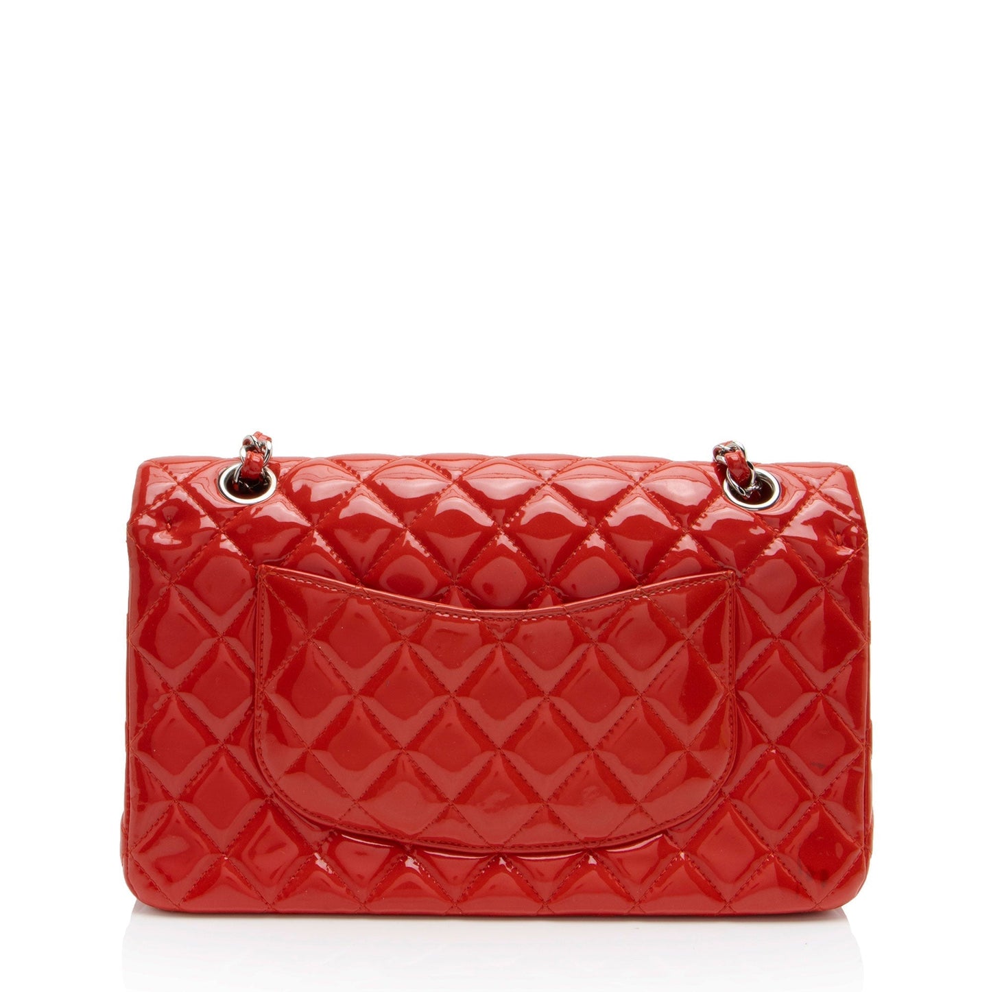 Luxury Chanel Patent Leather Classic Medium Double Flap Bag (SHF-N0PJ3H)