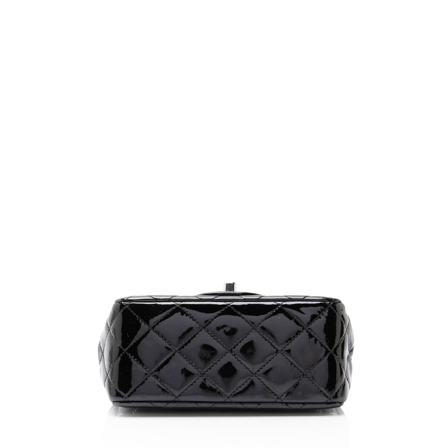 Chanel Patent Leather Classic Square Mini Flap Bag