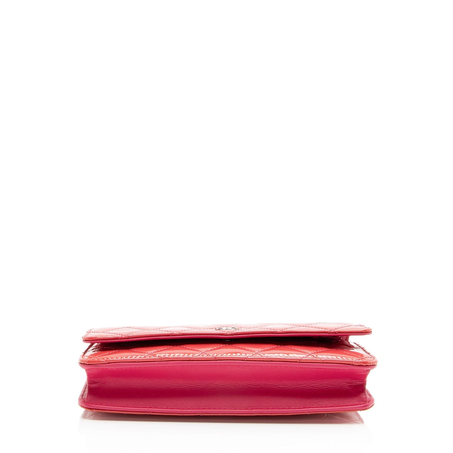Luxury Chanel Patent Leather Classic Wallet on Chain (SHF-13OxMa)