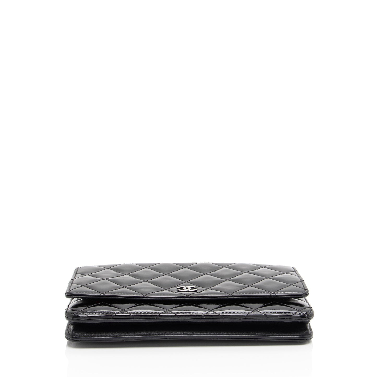 Luxury Chanel Patent Leather Classic Wallet on Chain (SHF-sMkM9h)