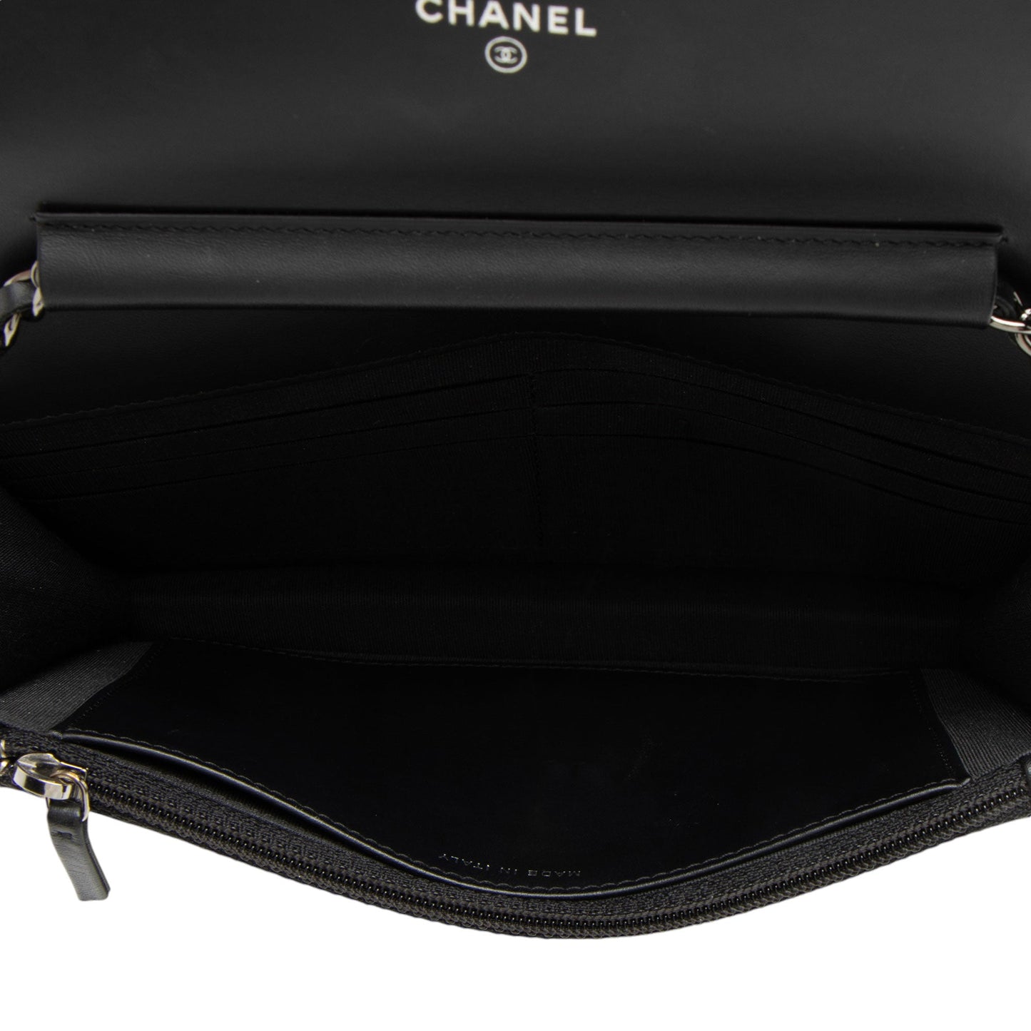 Chanel Patent Leather Classic Wallet on Chain