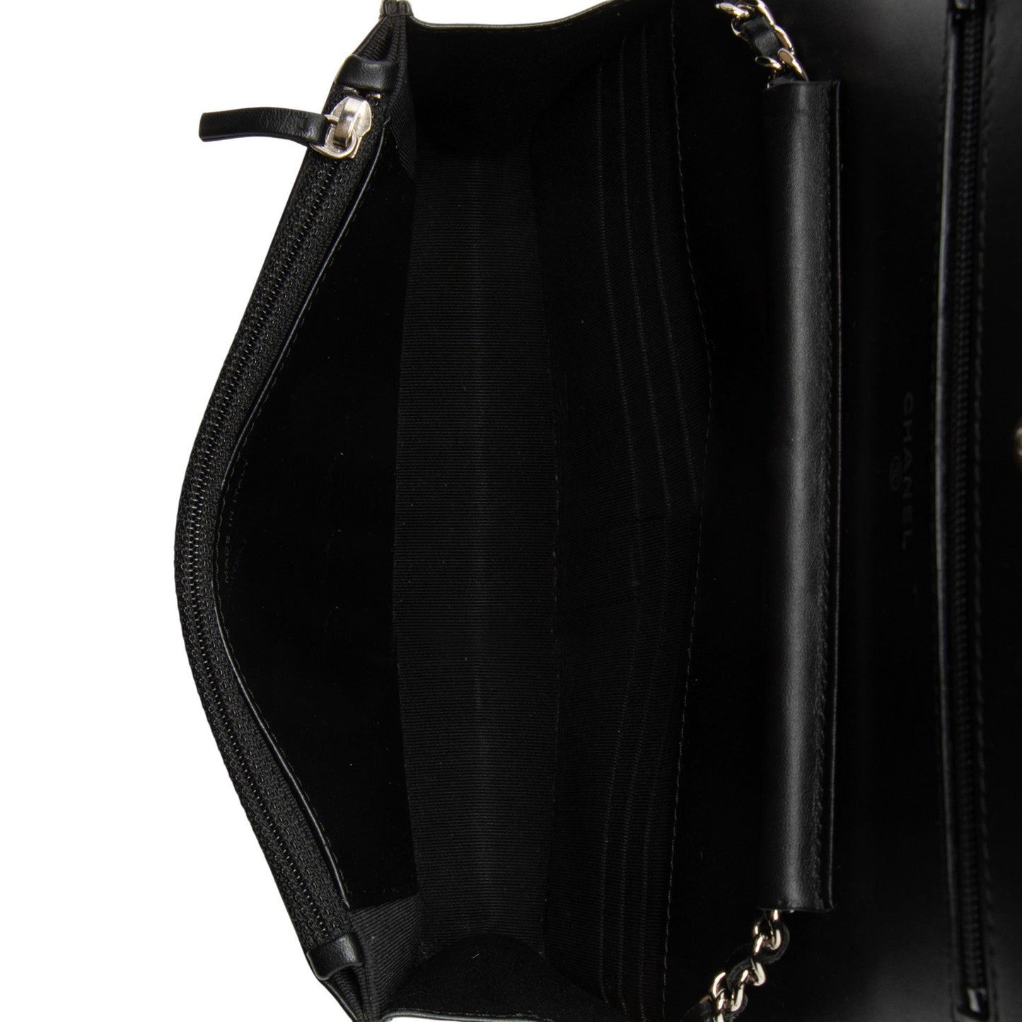 Chanel Patent Leather Classic Wallet on Chain