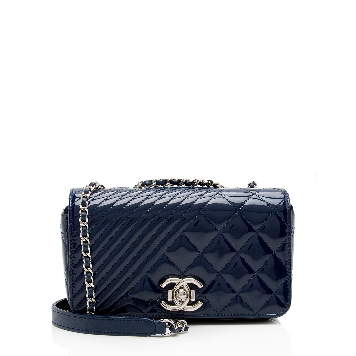 Luxury Chanel Patent Leather Coco Boy Small Flap Bag (SHF-mwPK8i)