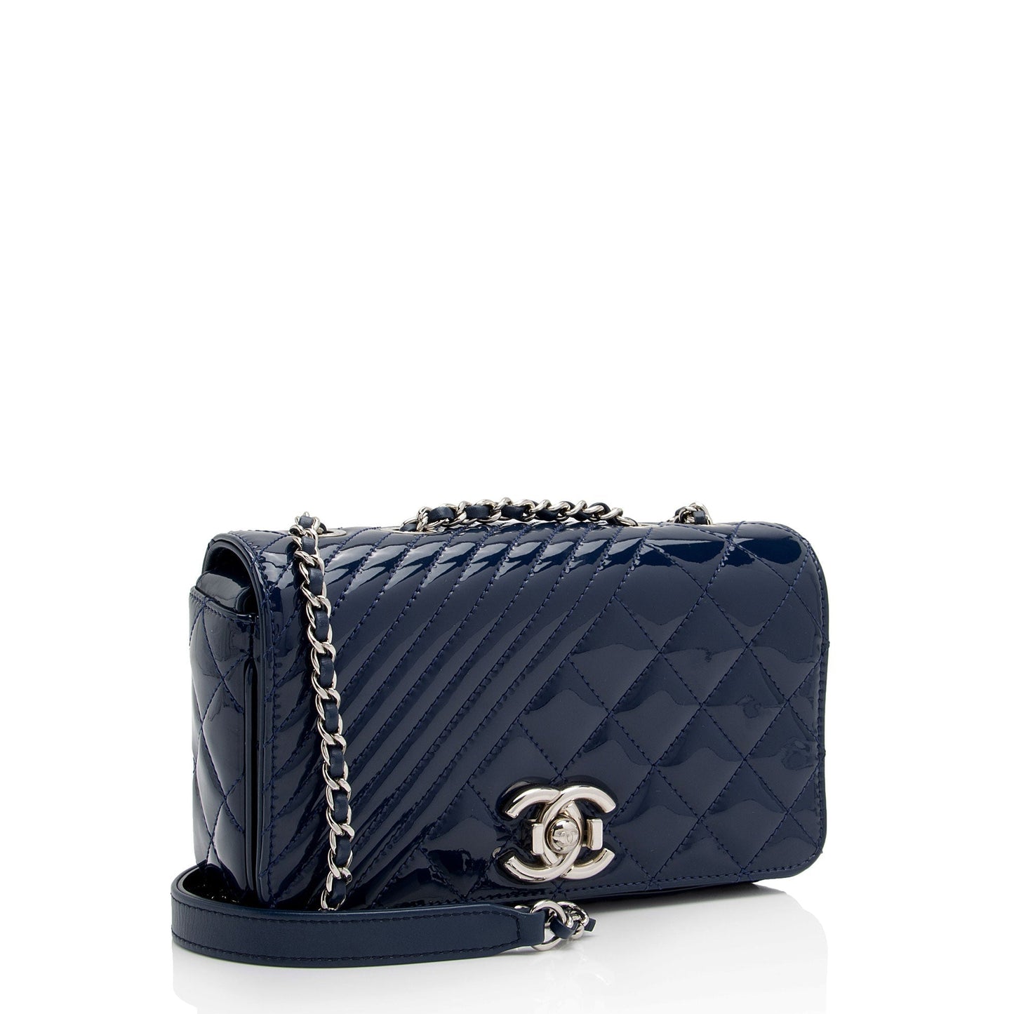 Luxury Chanel Patent Leather Coco Boy Small Flap Bag (SHF-mwPK8i)