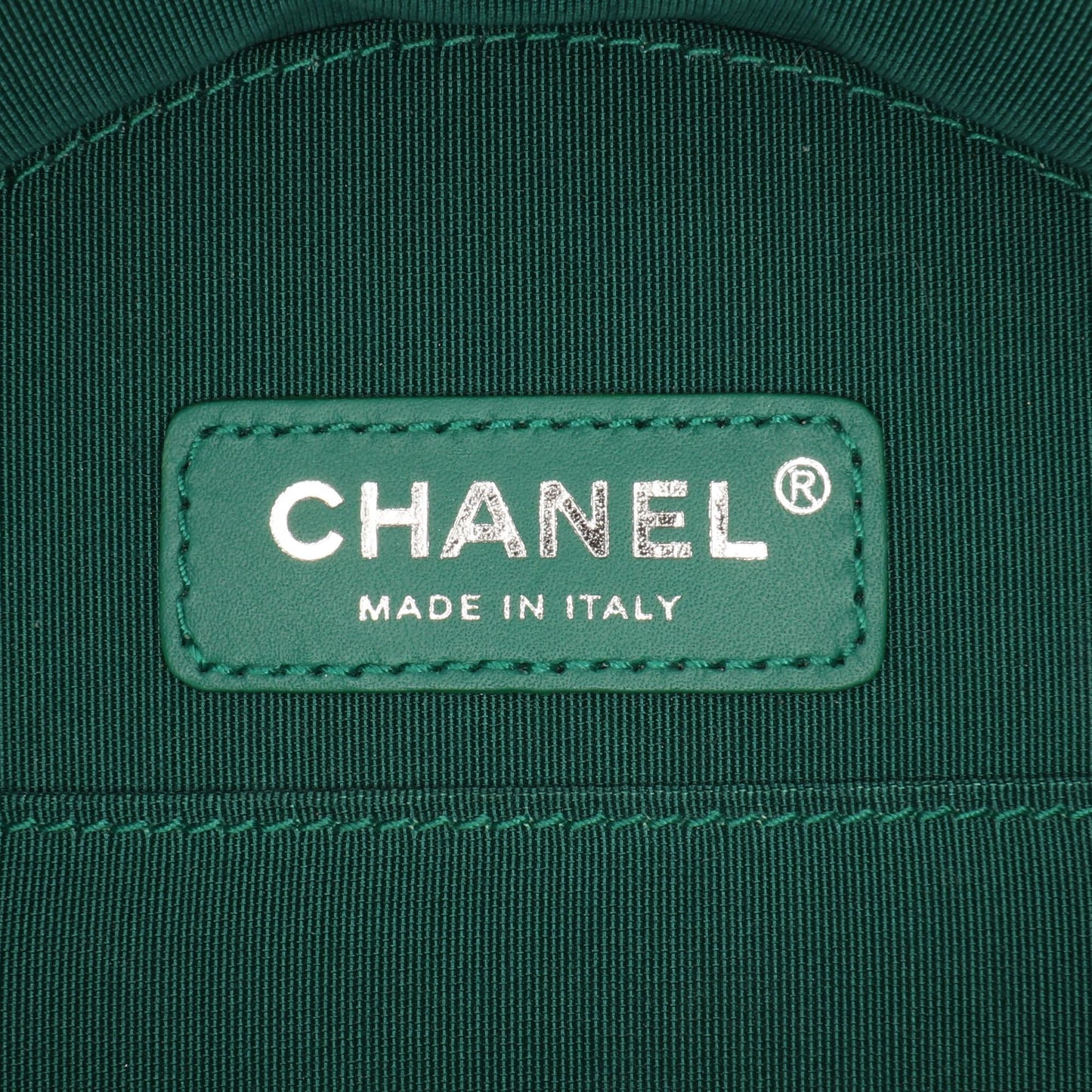 Chanel Patent Round As Earth Satchel