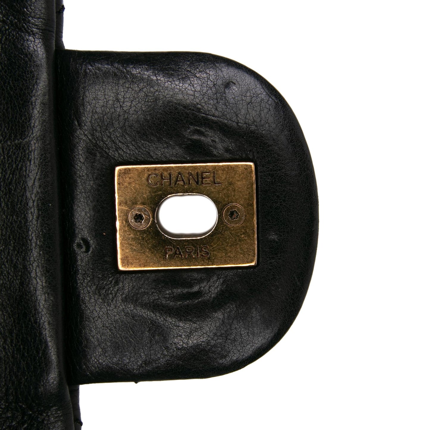 Chanel Quilted Calfskin CC Crown Flap