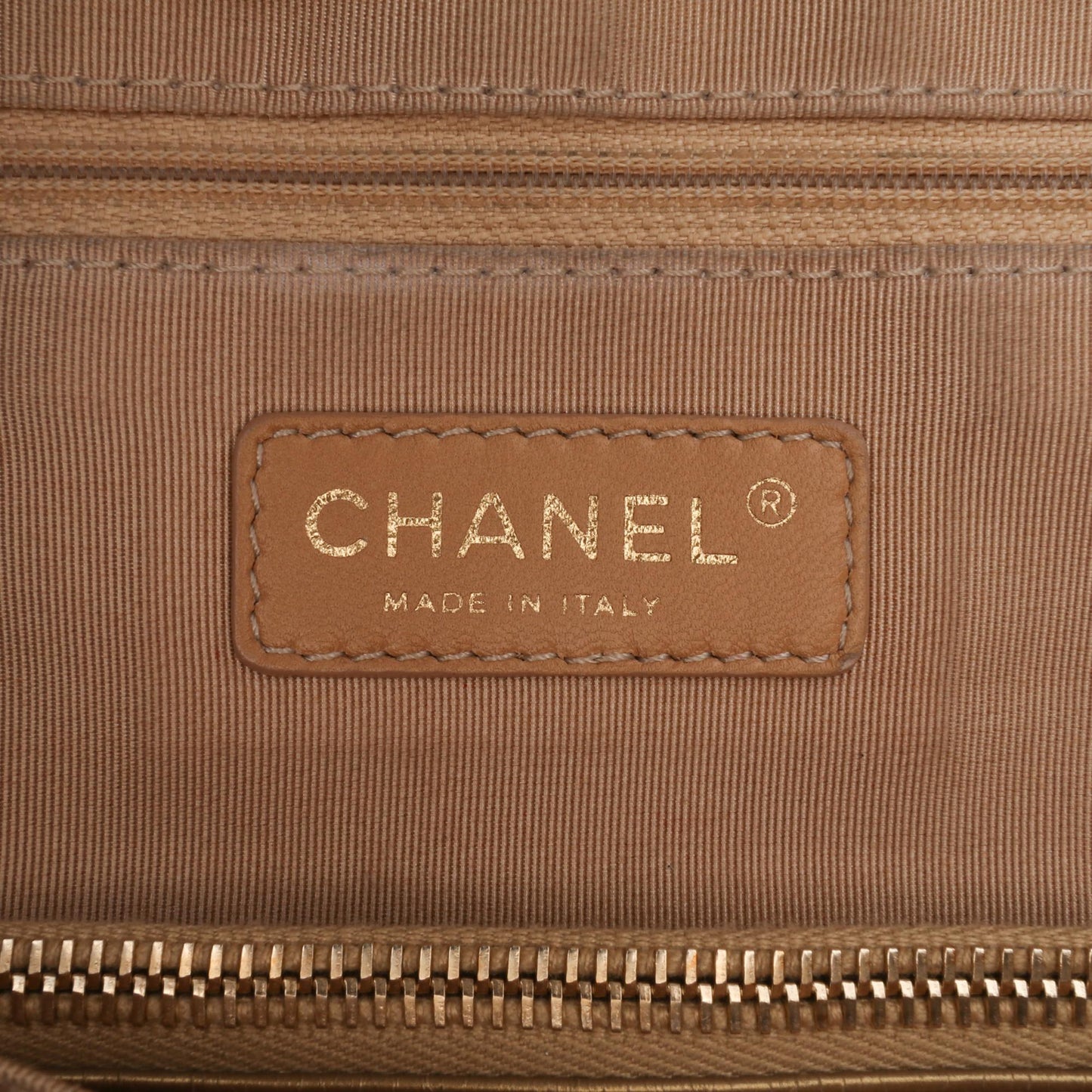 Chanel Quilted Calfskin Ca D'Oro Tote