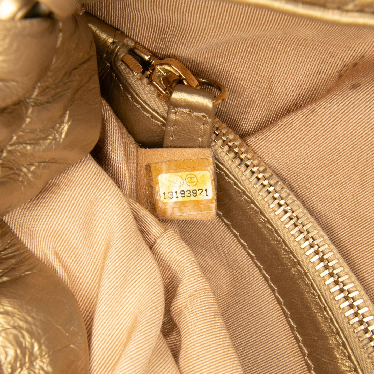 Chanel Quilted Calfskin Ca D'Oro Tote
