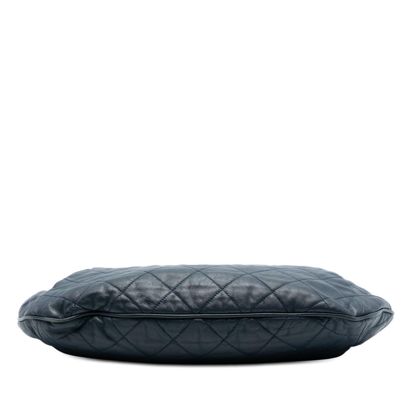 Chanel Quilted Calfskin Coco Pleats Hobo